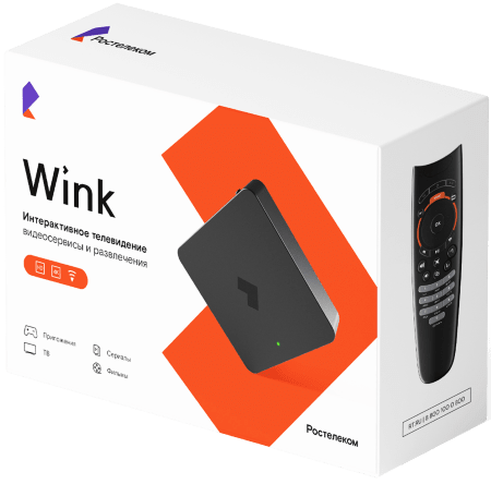 ТВ-приставка Ростелеком Wink